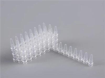 0 0,2 ml durchsichtige PCR-Röhrchen